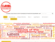 Tablet Screenshot of pakistanblasphemylaw.com